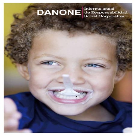Informe anual de Responsabilidad Social Corporativa  - Danone