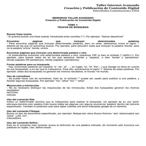 Memorias Avanzado[1]