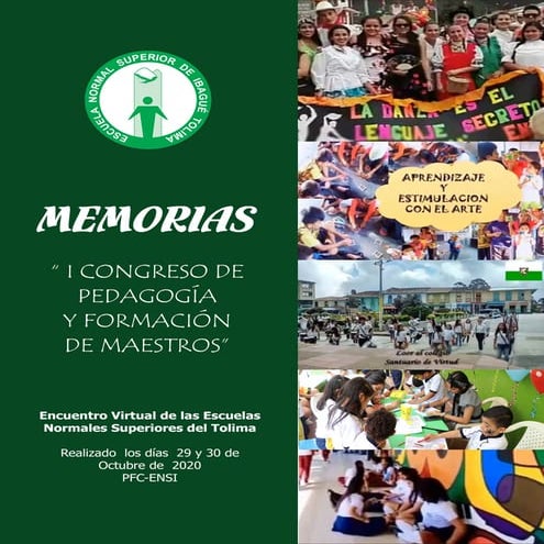Memorias I Congreso_de_pedagogia_ENSI_2020