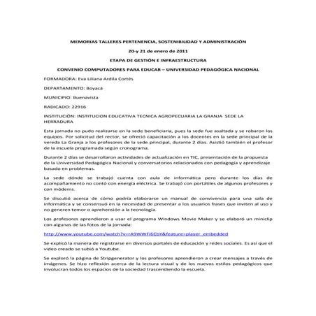 Actas informatica | DOCX