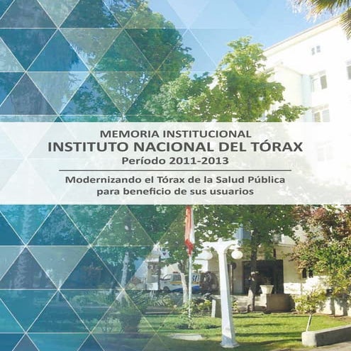 Memoria Instituto Nacional del Torax Periodo 2011-2013