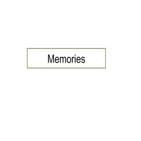 Memories | PPT