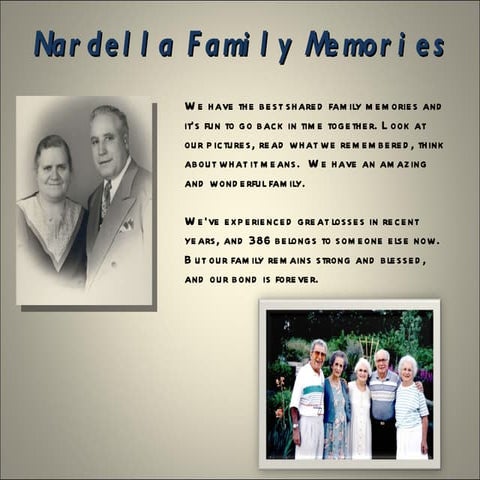 Nardella Memories