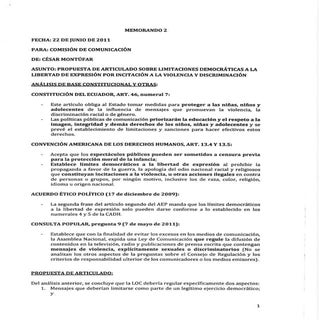 Propuesta de articulado a la Ley de...