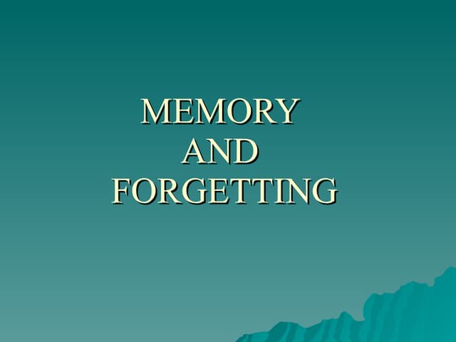 Memory