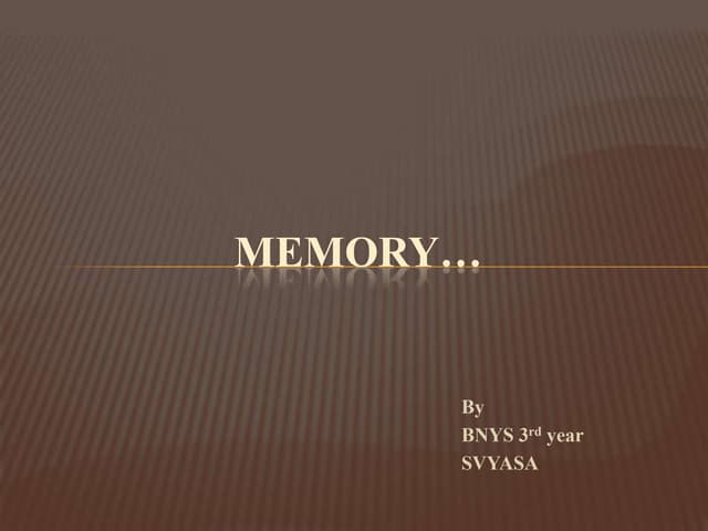 Memory
