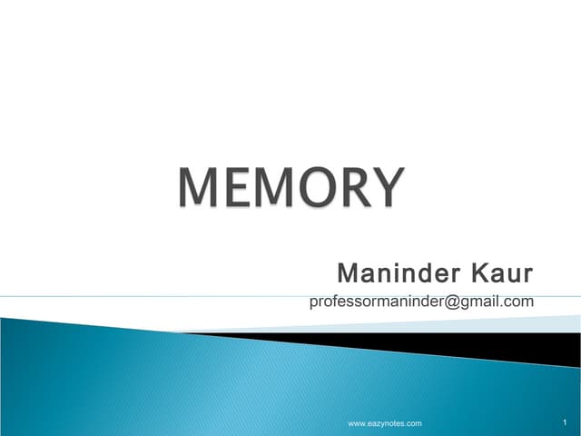 Memory