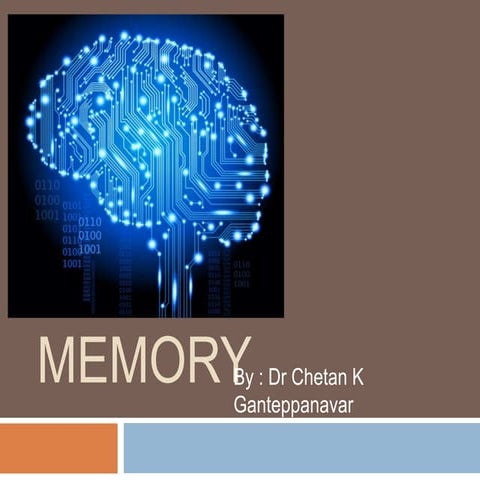 Memory - For Physicians and Tests for memory