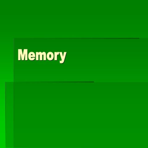 Memory