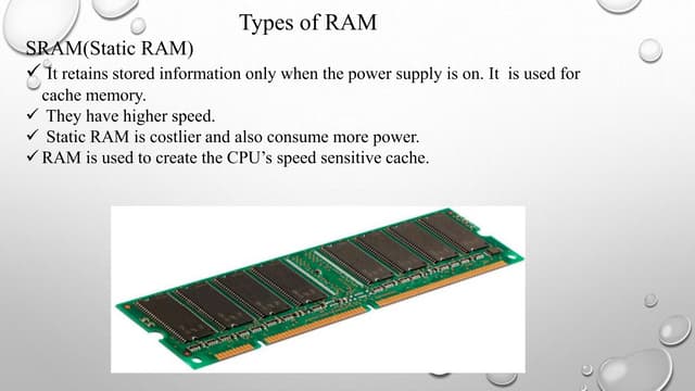 In Computer Random Access Memory Uses Bios Rom Chip What Is The