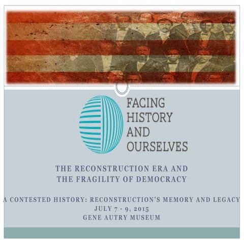 Memory and legacy (day 3)