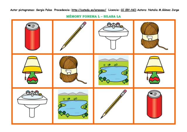 Memory fonema l