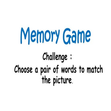 Memory game - checked.pptxdfsgdsggsdgsdg | PPTX