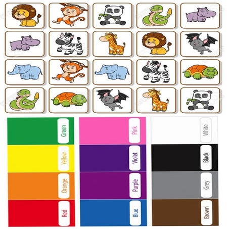 Memorygameandcolors | PDF