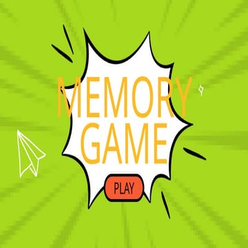 Memory Game Presentation PowerPoint Presentation | PPTX