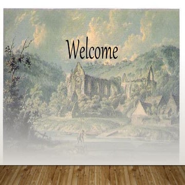 Memory in Wordsworth's "Tintern Abbey"