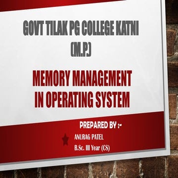 memory management IN OS ANURAG PATE.pptx