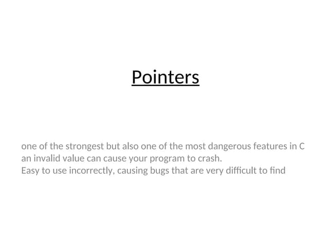 Memory Management for C and C++ _ language