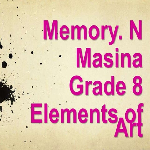Elements of Art