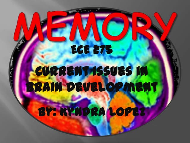 Memory powerpoint