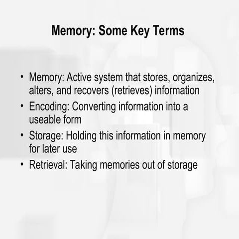 Comprehensive Overview of Memory Systems and Improvement Techniques | PPT