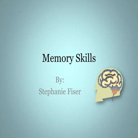 Memory Skills 1