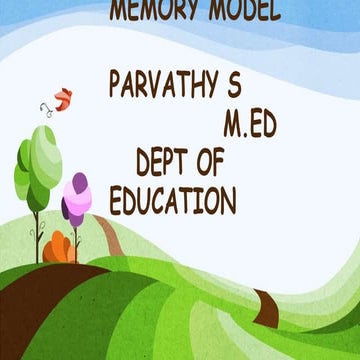Memory slide | PPTX