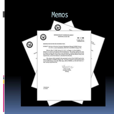 Memos