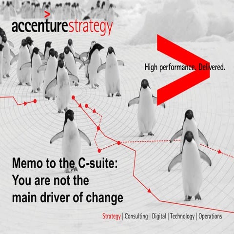Memo to the C-suite: You are not the main driver of change
