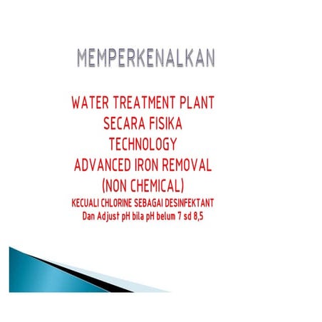 Memperkenalkan AIRO Water - PT. Rofis Jaya Perkasa