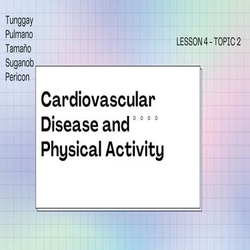 Cardiovascular Diseases and Physical Education | PDF