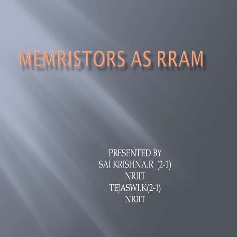 Memristor