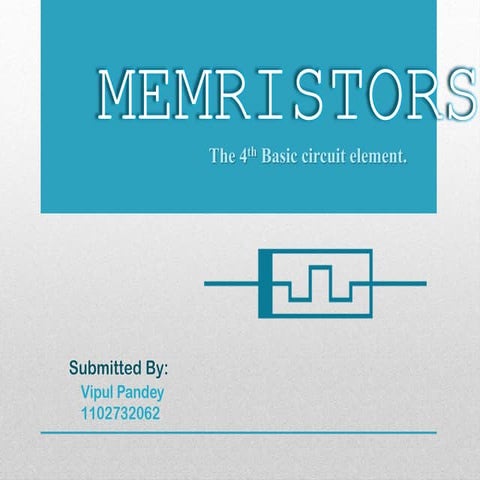 Memristors