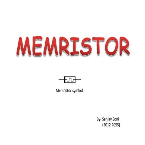 Memristor