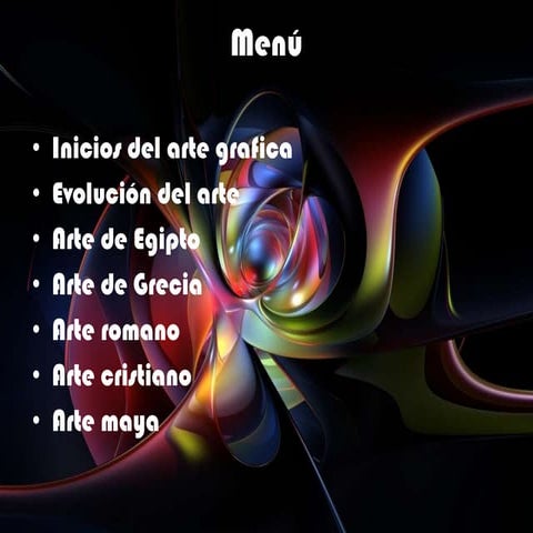 Evolución e Historia  del Arte