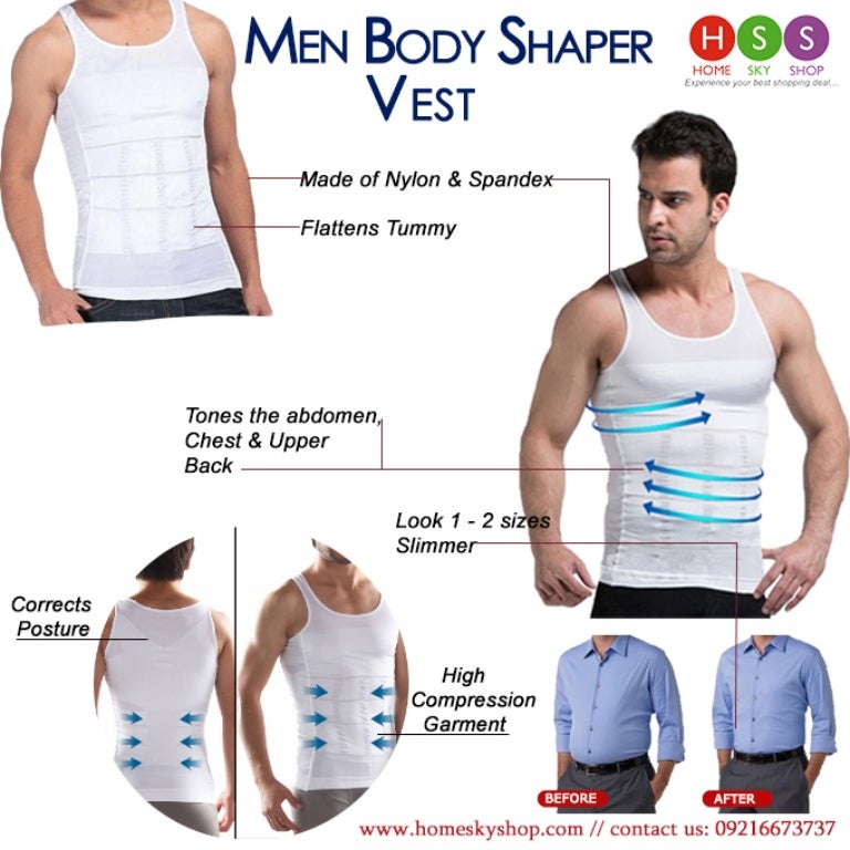 Slimming Vest Perfect Body Shaper For Men