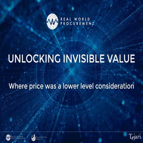 Two Case Studies that Unlocked Invisible Value Where Cost Price was a Lower L...