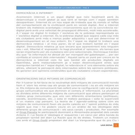 Democràcia a Internet?