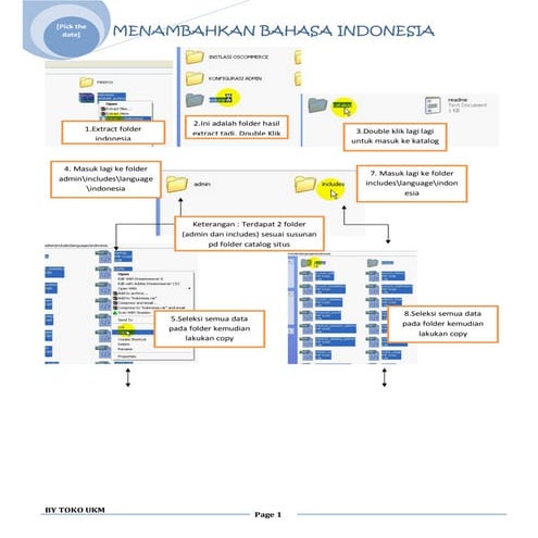 Menambahkan bahasa indonesia