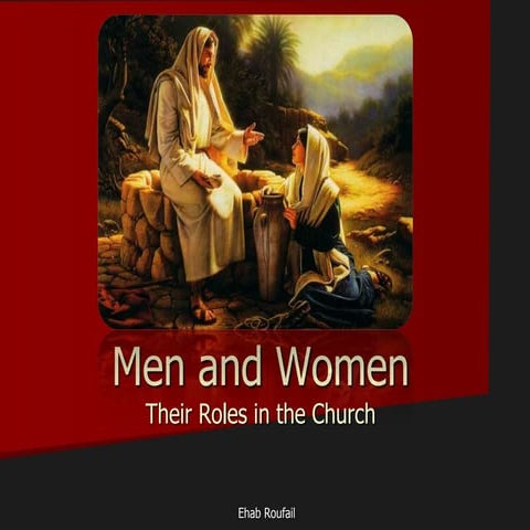 Men and women roles in the church