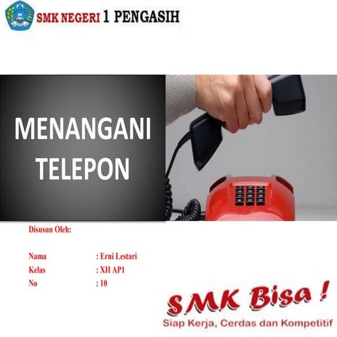 Menangani telepon