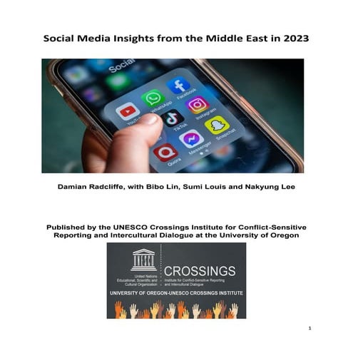 Social Media Insights from the Middle East in 2023 | PDF