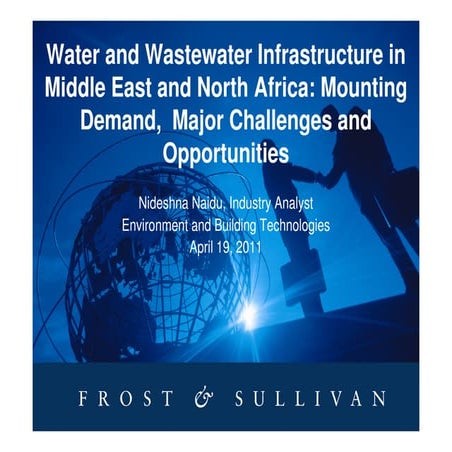 MENA Water and Wastewater Infrastructure Market
