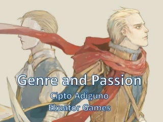 Mencari Genre Game yang Sesuai Passion - Cipto Adiguno (Ekuator Games)