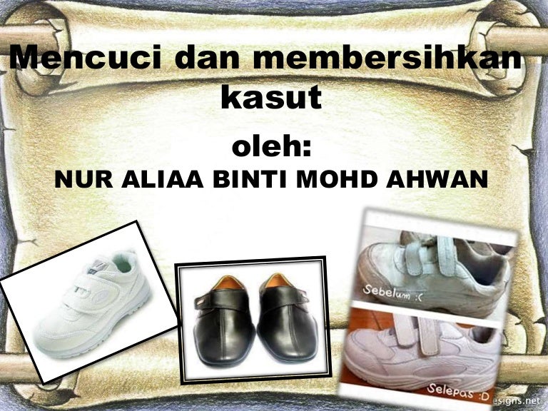 Mencuci Dan Membersihkan Kasut Lencana Tangga Emas Mencuci Dan Membersihkan Kasut Lencana Tangga Emas