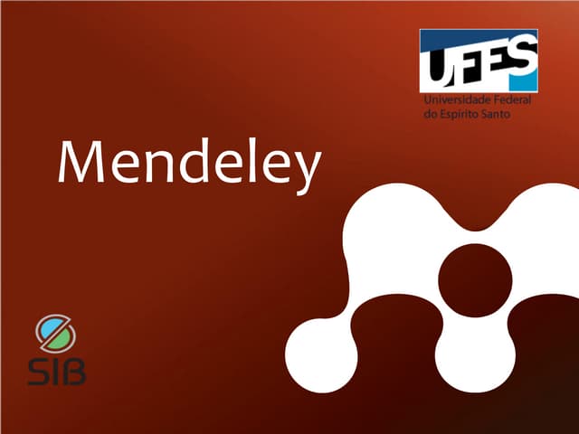 Tutorial Mendeley