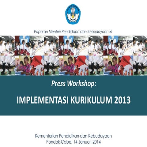 IMPLEMENTASI KURIKULUM PENDIDIKAN NASIONAL 2013