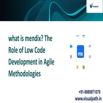Mendix Training in Ameerpet - Mendix Online Certification Course.pptx