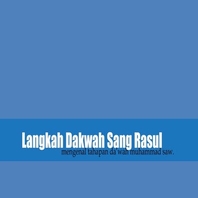 Materi : Meneladani rasulullah saw oleh Felix Siau