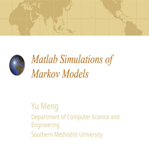 Markov chain | PPTX